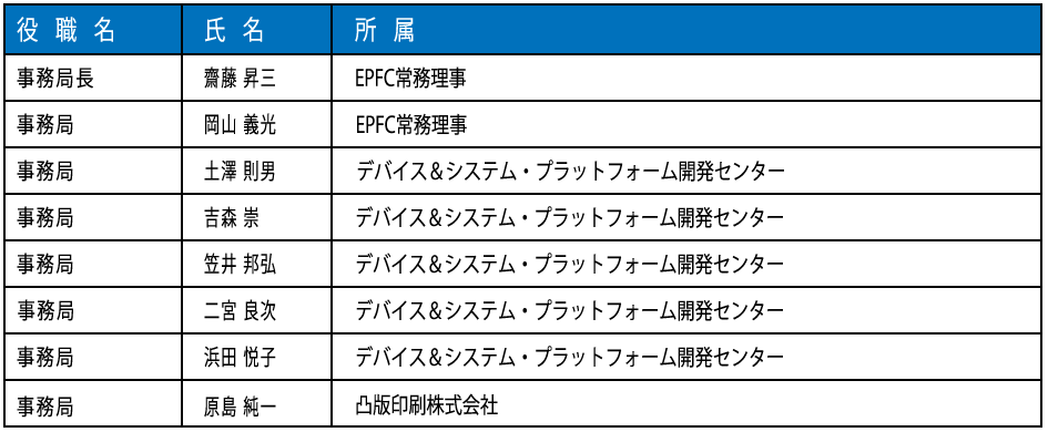 EPFC Staff Member List